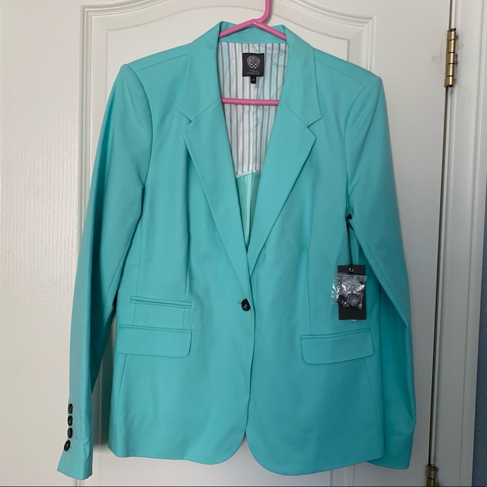 Vince Camuto - mint green blazer